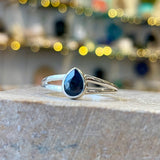 Blue Sapphire Ring Size 10