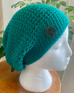 Crochet Hat - Tree of Life Detail
