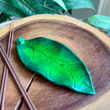 Leaf- Incense Burner - Clay By Wojo