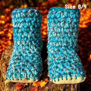 Crochet Slippers - Women’s Size 8/9 Mid Rise
