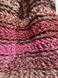 Crochet Beanie Hat *- Pink/Red by Wojo