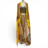Sarong Fringe Vest