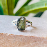 Moldavite Ring Size 5