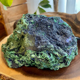 Azurite In Malachite Raw