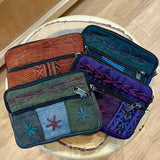 Flower Stitch Embroidered Pouch