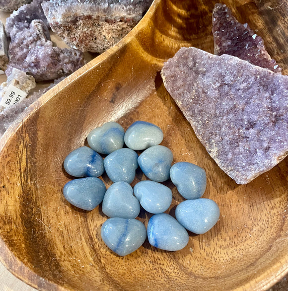 Blue Kyanite Heart