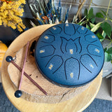 6” Tongue Drum - Navy Blue - 11 Notes