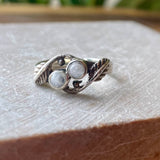 Rainbow Moonstone Ring Size 5