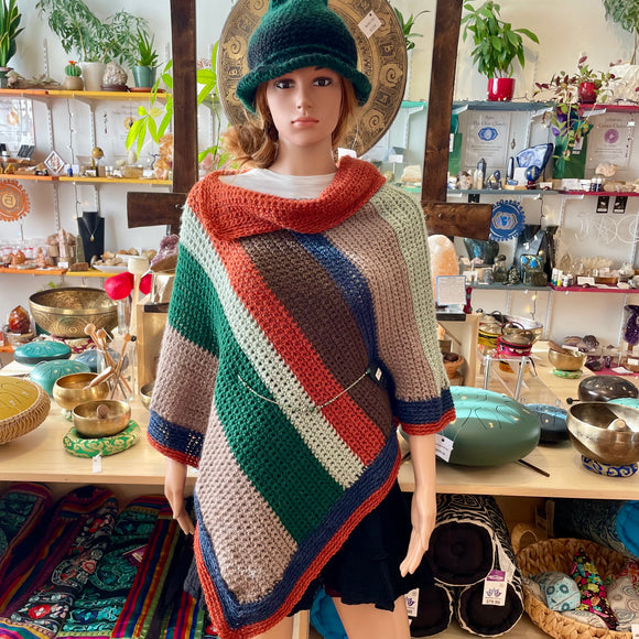 Crochet Full Poncho Shawl *