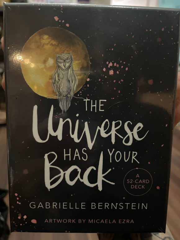 Universe Has Your Back Oracle Deck
Transform Fear to Faith - A 52-card Deck