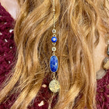 Lapis Lazuli Hair Clip by Wojo
