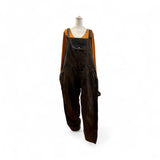 Acid Wash Overalls *- Size Large - Straight Leg