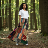 Quilted Skirts * - Nepal Acrylic Skirts Size Large