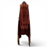 Sarong Fringe Vest