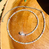 Crystal Choker Necklace by Wojo - “Follow Your Hearts Intuition”
