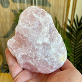 Rose Quartz Raw - Large Specimen