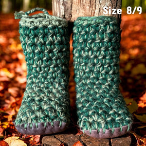 Crochet Slippers - Women’s Size 8/9 Mid Rise