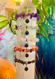 Crystal and Lava Stone Bracelets