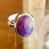 Charoite Ring Size 7