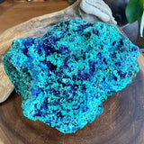 Azurite In Malachite Raw