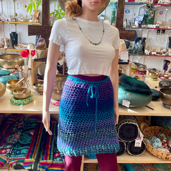 Crochet Bum Cozy/ Cowl *- Purple Midnight - Size Large