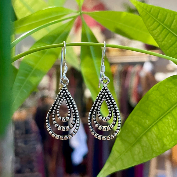 Sterling Silver Drop Earrings