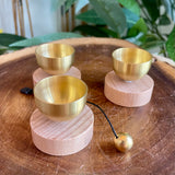 Mini Chime Bowl - Crown Chakra Clearing Chime Note B