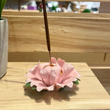 Porcelain Lotus incense Burner - Fragile