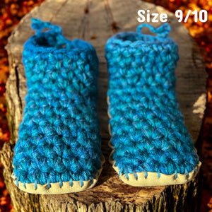 Crochet Slippers - Women’s Size 9/10 Low Rise