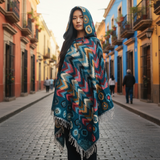 Cozy Hooded Poncho *