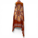 Sarong Fringe Vest