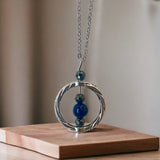 Crystal Bead Fidget Necklace