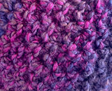 Crochet Hat Purple