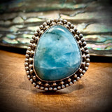 Larimar Ring Size 7.5