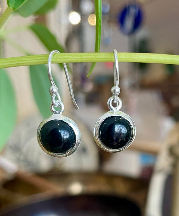 Obsidian Earrings