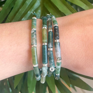 Moss Agate Bracelet