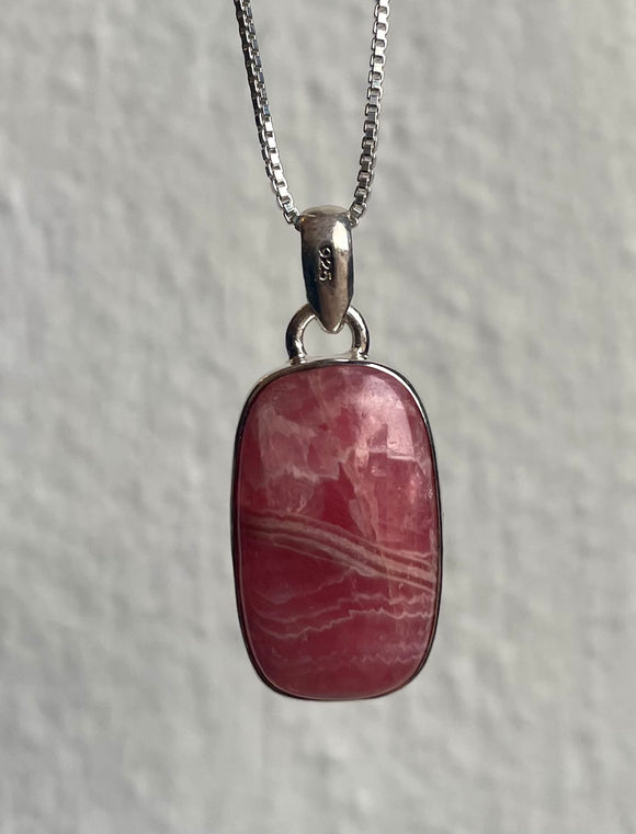 Rhodochrosite Pendant