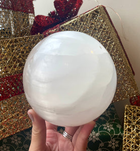 Selenite Sphere