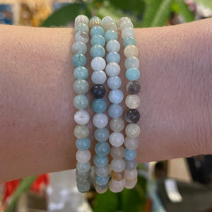 Amazonite Bracelet 4mm