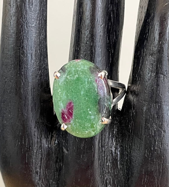 Ruby In Zoisite Size 8 Ring