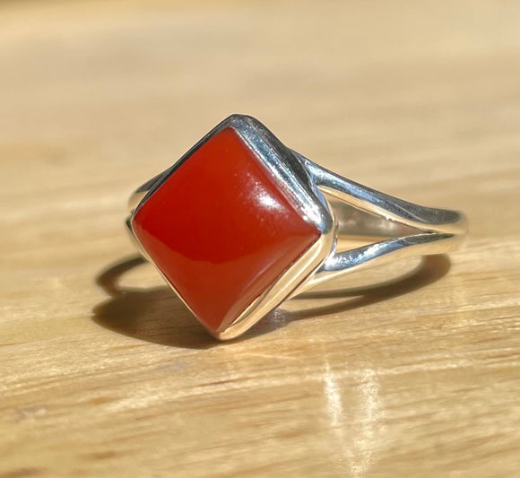 Carnelian ring