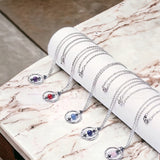 Crystal Bead Fidget Necklace