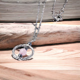 Crystal Bead Fidget Necklace