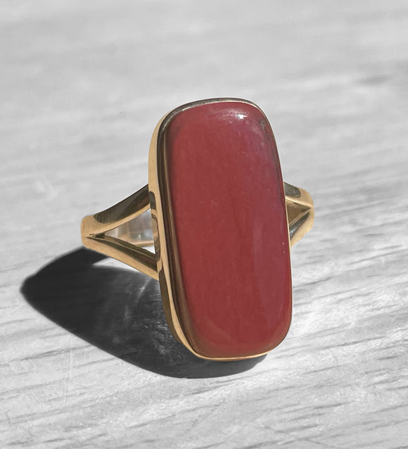 Mookaite Ring Size 10