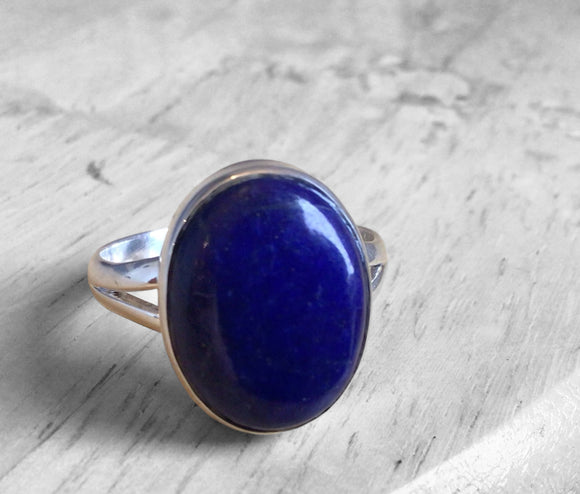 Lapis Lazuli Ring Size 10