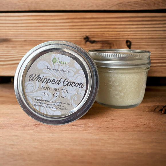 Whipped Cocoa Body Butter Bare Organics