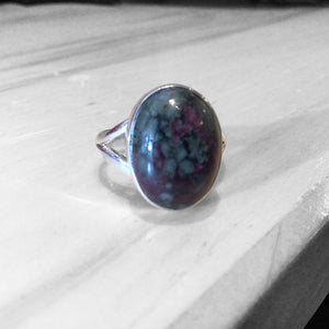 Eudialyte Ring Size 9