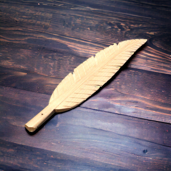Wooden Feather