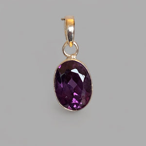 Alexandrite Pendant- Sterling Silver