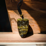 Celtic Knot Carved Necklace